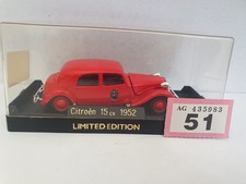 SOLIDO CITROEN 15 CV 1952 RED Ltd Edt CASED