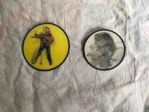 Elvis presley badges very rare - elvis,