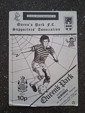 Queens Park FC V Kilmarnock Hampden Park 2nd August 1984