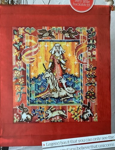 Cross stitch chart - stitch, unicorn
