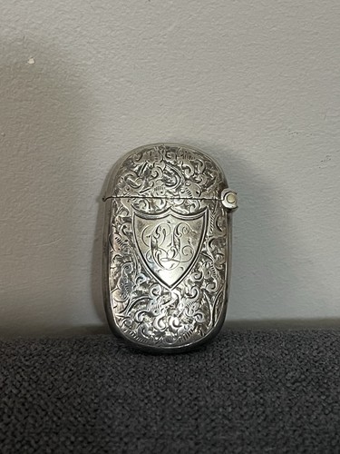 Sterling silver engraved - silver, vesta