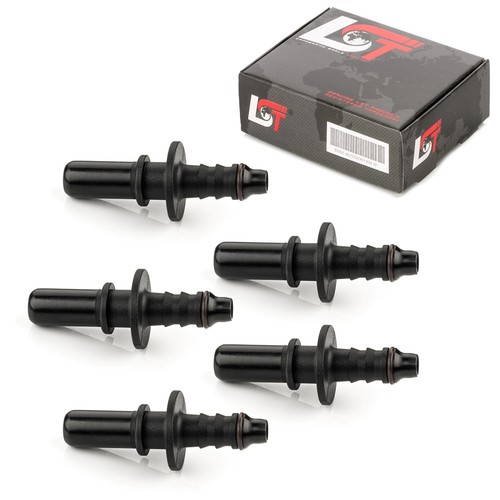 Coupling straight fuel line - 5x,