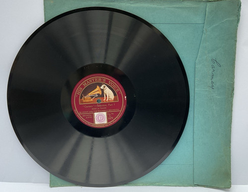 78rpm hmv carmen selection - 78rpm,