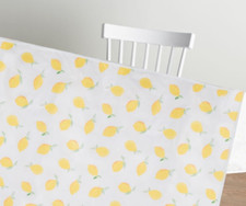 Printed  Lemon Tablecloth Wipe