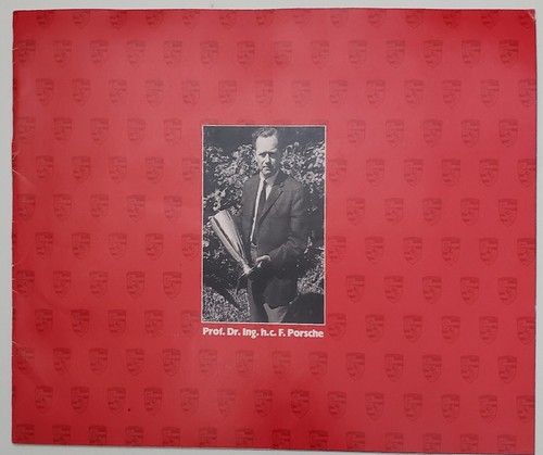 Porsche brochure booklet air - brochure,