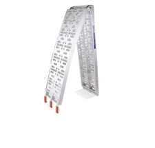 Hyundai Folding Aluminium Loading Ramp Single 225cm L x 28cm W GBR-901