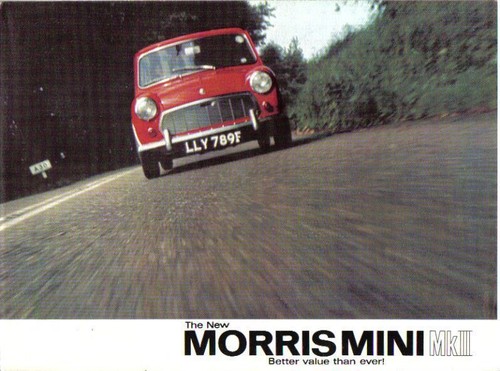 Morris mini saloon 850 - morris, mk