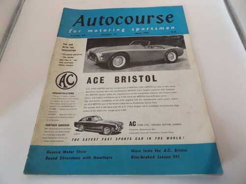 Autocourse magazine april - magazine,