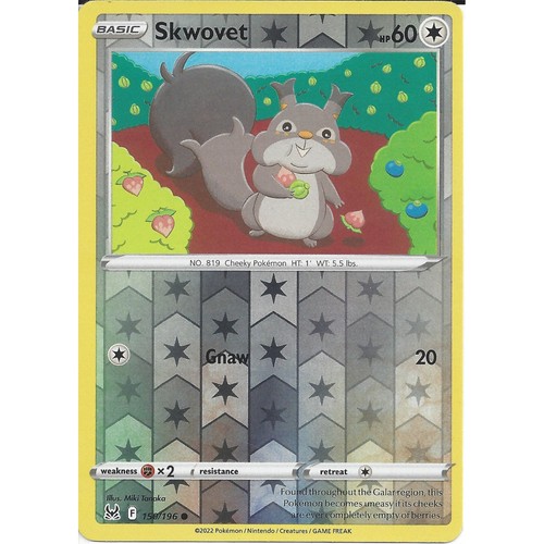 150 196 skwovet reverse holo - 150/196,