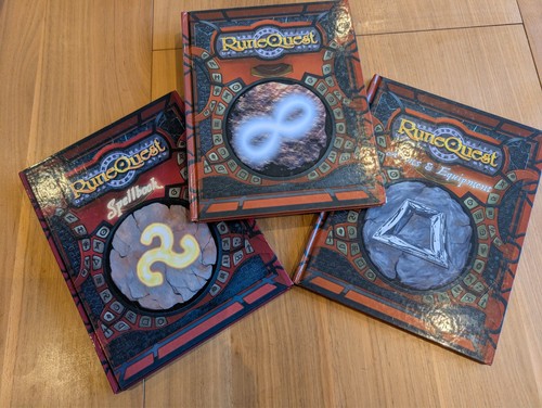 Runequest rpg core book set - -,