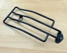 Harley Sportster Gloss Black Solo Luggage Rack 1982-2003 XL Motherwell Style
