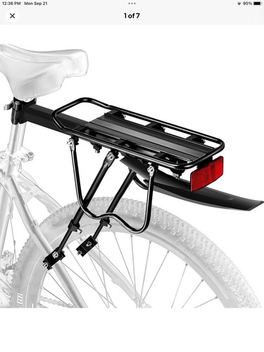 Pannier rack cycle - pannier,