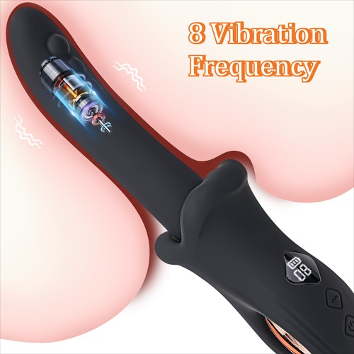 Spot vibrator dildo - g-spot, for