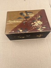 Japanese Wooden Trinket Box