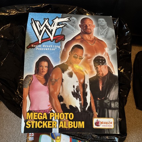 Wwf mega photo sticker - album,