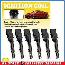 6x Ignition Coils fits VW GOLF
