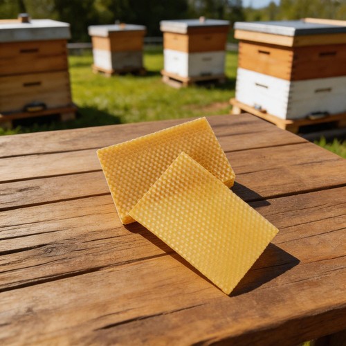 Natural yellow beeswax - yellow,