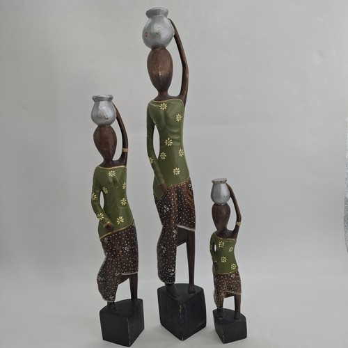 Set wooden african - 3,