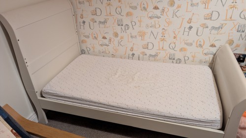 Mamas and papas sleigh cot - sleigh, bed