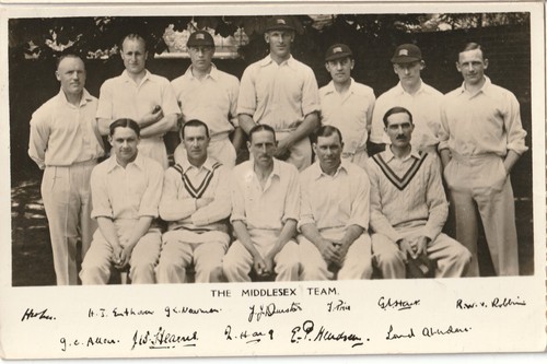 Middlesex county cricket team - county,