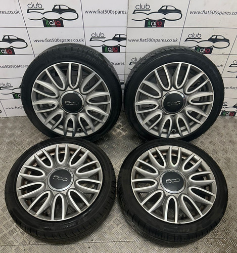 Fiat 500 inch alloy wheels - alloy,