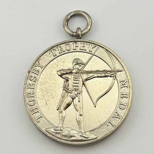 Vintage archery medal thoresby - archery,