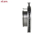 X2 PCS FRONT BRAKE DISC ROTORS