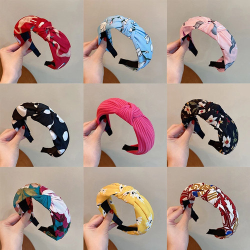 Wide soft headband - soft, women