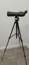 Spotting Scope 20-60 x 60 (Jessops) Case and Tripod & EF41 Velbon Tripod Mount