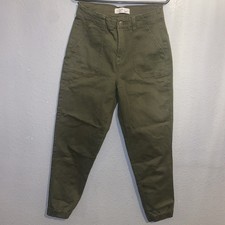 Primark Khaki Green Cuffed