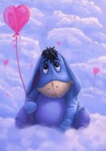 Eeyore cross stitch - eeyore,