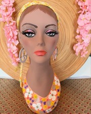 Hand painted Mannequin head