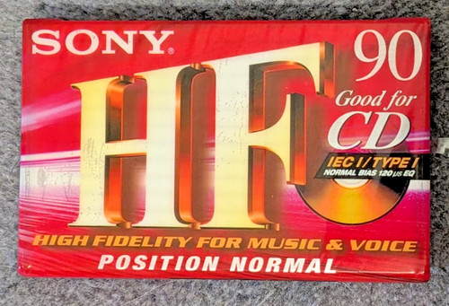 Sony hf90 sealed - hf90, (c-90hfc)