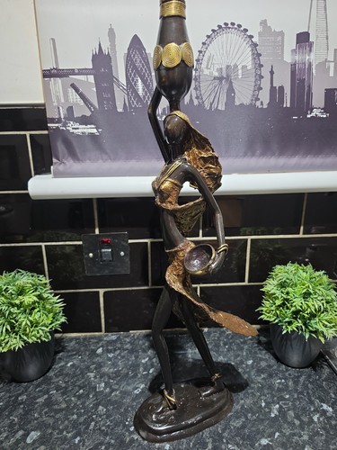 Tall african queen - tall, bronze