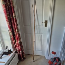 VERY RARE Hardy Palakona 'The Carp'  10ft Cane Rod In Original Cloth Bag VGC.