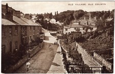 DENBIGHSHIRE - OLD COLWYN, THE OLD VILLAGE  BY VALENTINE'S