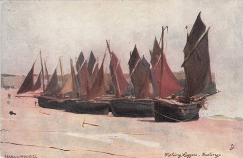Hastings fishing luggers - hastings,