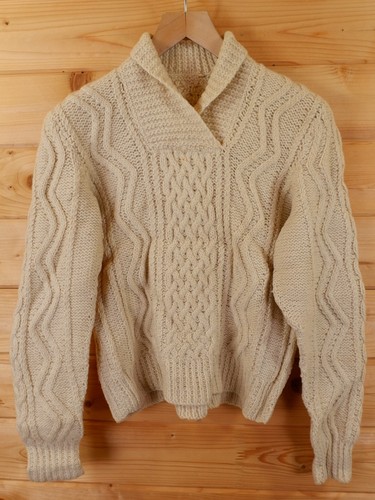 Vintage aran fisherman irish - vintage,