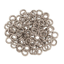 4MM-10MM JUMP SPLIT RINGS STAINLESS STEEL JEWELLERY MAKING SILVER CLOSED FINDING