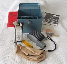 Vintage Gas Detector Analysis kit by Draeger Safety Limited Model 31 metal box