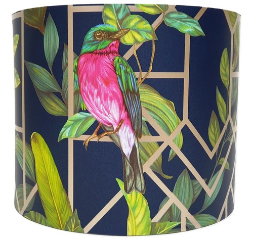 Tropical bird lampshade - bird,