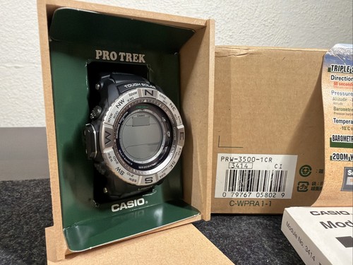 Casio protrek prw 3500 - casio, prw-3500-1cr