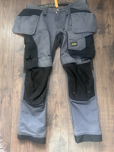 Snickers 6241 grey black - snickers, grey/black