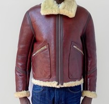 Edwin X' Alexander Leather USAAF Type D-1 "Redskin" Ground Crew Jacket S