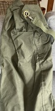 British Army Issue  Heavy Duty Canvas Deployment Duffle Kit Bag