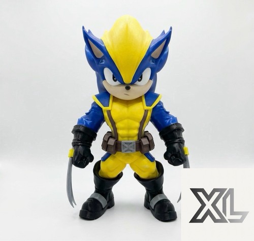 Sonic wolverine mashup 3d - xl,
