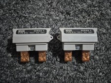 2 X HENLEY SERIES 7 100A TYPE 2 MAIN FUSE HOLDERS WITH FUSES