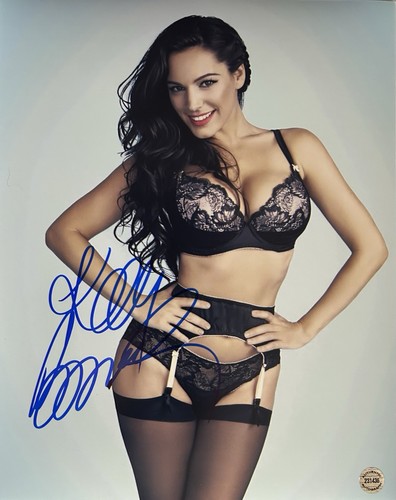 Kelly brook autographed - -,