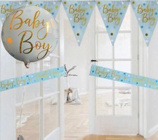 Baby Shower baby boy reveal