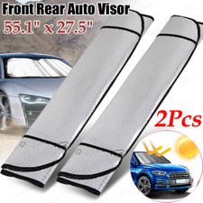 2Pcs Foldable Car Front Window
